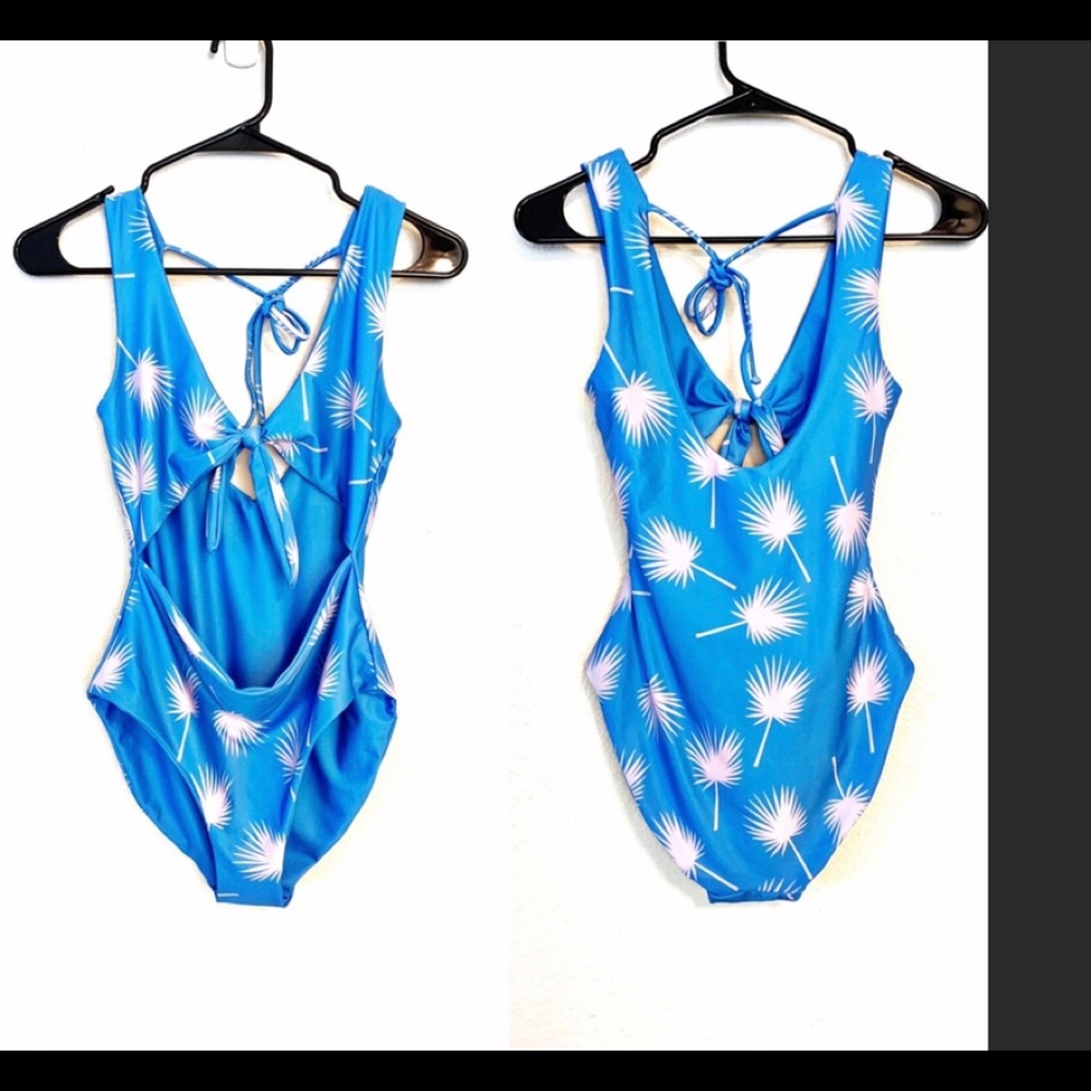 Of One Sea Reversible Dandelion Print One Piece